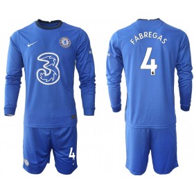 Chelsea Fodboldtrøjer Andreas Christensen 4 Børn Hjemmebanesæt 2020/21 Langærmet